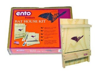 Ento Wood Bat House Kit : Ento Bat House : Patio, Lawn & Garden