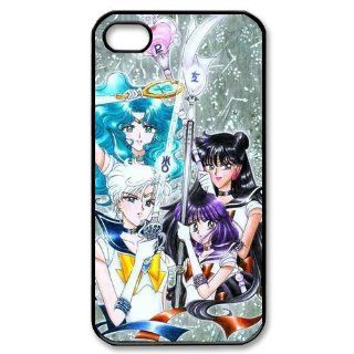 Custom Sailor Moon Cover Case for iPhone 4 4s LS4 3602: Cell Phones & Accessories