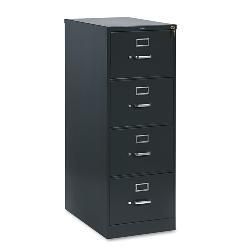 HON 310 Series Charcoal Four Drawer Suspension Legal File Cabinet Hon Filing Cabinets & Access.