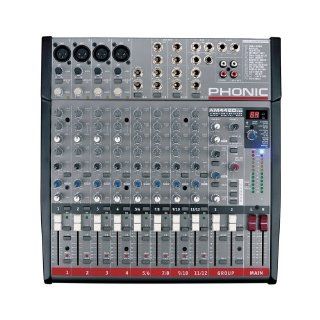 Phonic AM442D USB Mic/Line Stereo 2 Group Mixer + DFX: Musical Instruments