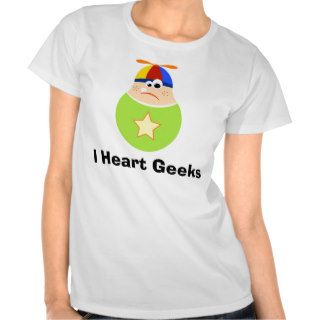 Cute Geek Cartoon Shirts