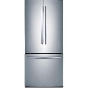 Samsung 21.6 cu. ft. French Door Refrigerator in Stainless Steel RF220NCTASR