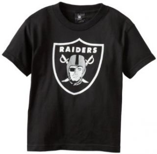 NFL Oakland Raiders Youth 8 20 Short Sleeve T Shirt Primary Logo, Large, Black : Sports Fan T Shirts : Clothing