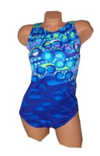 Beach Native Swimwear Water Metrics PLUS SIZE High Neck Tank Style Swimsuit (24W) at  Womens Clothing store: Fashion One Piece Swimsuits