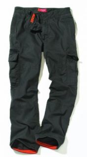Bear Grylls Men's Basecamp Cargo Pants   Long Length (Black Pepper, 32 x 33)  Sports & Outdoors