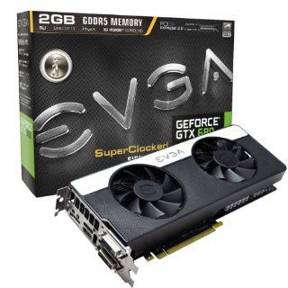 EVGA GeForce GTX 680 SC Signature2/Dual Fan/2048MB GDDR5 Dual Dual Link DVI/mHDMI/DP/SLI Graphics Card (02G P4 2687 KR): Computers & Accessories