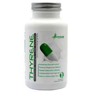 Metabolic Nutrition Thyrene 45 caps: Health & Personal Care