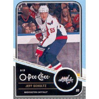 2011 12 Upper Deck O Pee Chee Hockey #463 Jeff Schultz Washington Capitals NHL Trading Card: Sports Collectibles