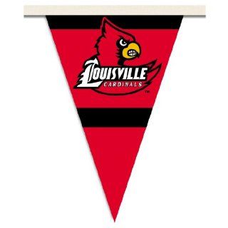 NCAA Louisville Cardinals 25 Foot Party Pennant Flags  Sports Fan Outdoor Flags  Sports & Outdoors