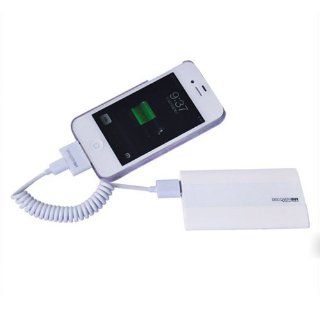 HAKKA Fashion White 2800mAh Power Bank DiscoveryBuy Portable External Battery Charger for Apple Iphone 5 / 4S / 4 / 3G , Samsung Galaxy S2 / S3 / S4 i9500 / Note 2 N7100, Apple Ipad 2/ 3 /4 , ipad mini , HTC One / X920e and any Android Mobile Phone / Table