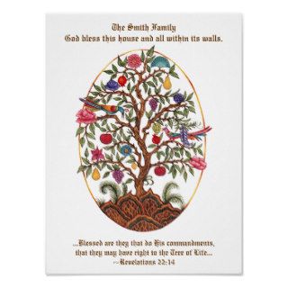 Personalizable Tree of Life Poster