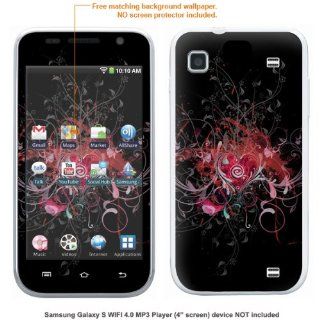 Protective Decal Skin Sticke for Samsung Galaxy S WIFI Player 4.0 Media player case cover GLXYsPLYER_4 468: Cell Phones & Accessories