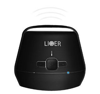 Liger NFC Mini Portable Bluetooth Speaker With Hands Free Calling Built In Microphone and Volume Control   Works With Apple and Android Devices (Black): Cell Phones & Accessories