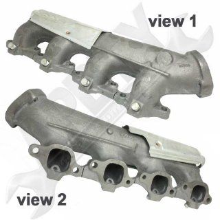APDTY 12551443 Exhaust Manifold Cast Iron Assembly Fits Right Passenger Side Of 1985 1997 Chevy/GMC 7.4L Big Block 454 V8 Engine (Can Be Used On Custom Vehicles w/ 454 Big Block Engines If No Clearance Issues): Automotive