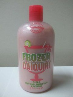 Bath & Body Works Temptations Frozen Daiquri 3 in 1 Body Wash, Bubble Bath & Shampoo 16 fl oz/ 473 mL : Bath And Shower Gels : Beauty