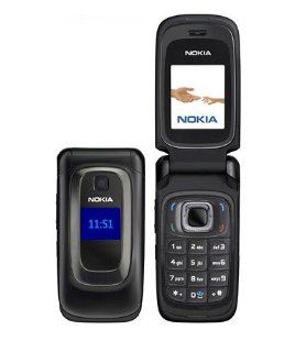 Nokia 6085 Unlocked GSM Flip Phone with VGA Camera, Bluetooth, FM Radio, MP3/MP4 Player and microSD Slot   Black: Electronics