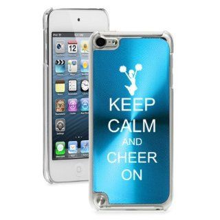 Apple iPod Touch 5th Generation Light Blue 5B475 hard back case cover Keep Calm and Cheer On: Cell Phones & Accessories