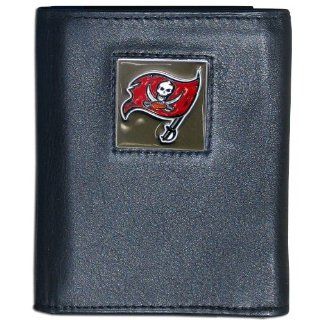 NFL Tampa Bay Buccaneers Leather Tri fold Wallet : Sports Fan Wallets : Sports & Outdoors
