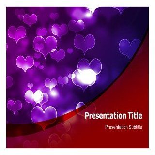 Valentine Day PowerPoint Template   Valentine Day PowerPoint (PPT) Backgrounds Templates: Software