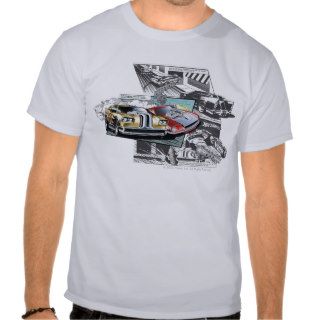 Hot Wheels Comic Collage Tee Shirts