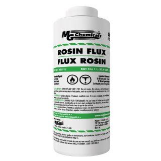 MG Chemicals 835 Liquid Rosin Flux, Non Corrosive and Non Conductive residue, 1 Liter Bottle: Soldering Cleaning Products: Industrial & Scientific