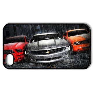ByHeart Mustang Camaro Dodge Hard Back Case Skin for Apple iPhone 4 and 4S   1 Pack   Retail Packaging   479: Cell Phones & Accessories