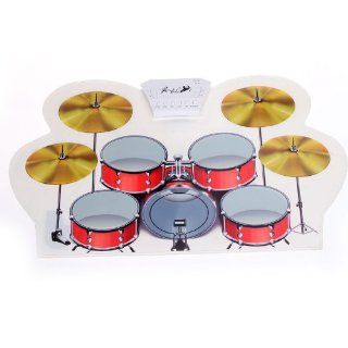 dodocool USB Portable MIDI Drum Kit PC Desktop Roll up Electronic Drum Pad Silicone with Drumsticks: Musical Instruments