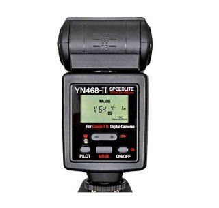 Yongnuo YN 468 II i TTL Speedlite Flash With LCD Display, for Nikon : On Camera Shoe Mount Flashes : Camera & Photo