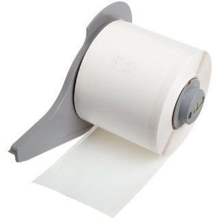 Brady M71C 1900 483 BradyBondz 1.9" Width x 50' Height White Color B 483 Ultra Aggressive Polyester Labels With Gloss Finish For BMP71 Label Printer: Industrial & Scientific