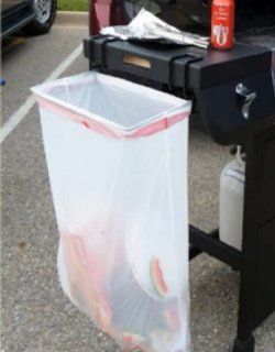 Trash Ease 13 Gallon Portable Trash Bag Holder   Outdoor Waste Bins