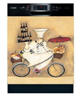 Appliance Art Wine Peddler Dishwasher Magnet Cover (Large): Refrigerator Magnets: Kitchen & Dining