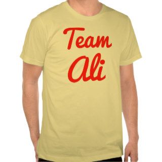Team Ali T Shirts