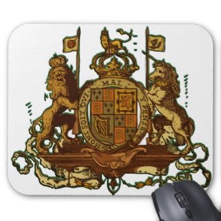 Royal Crest Mouse Pad