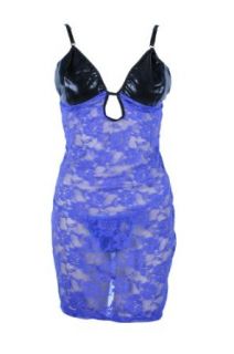 Womens New Sexy Babydoll Sleepwear Dress and G string Lingerie, Blue at  Womens Clothing store