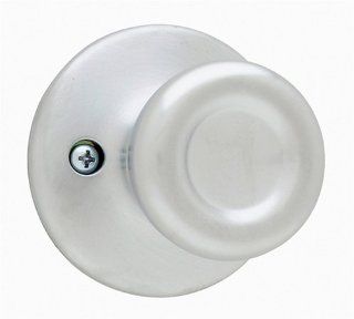 Kwikset Tylo Half Dummy Knob in Satin Chrome   Doorknobs  