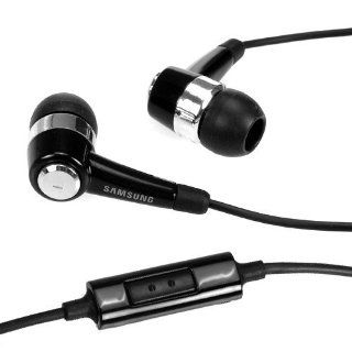 New Original OEM Samsung EHS44ASSBE 3.5mm Handsfree Stereo Headphones Headset Earphones, Mic   Silver/Black Cell Phones & Accessories
