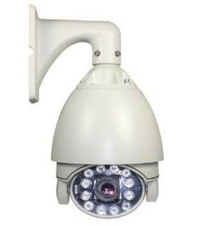 V See Outdoor High Speed PTZ Dome Camera 26X Zoom Built in 12 pcs Dia. 40mm IR LED 100M Range 1/3 Sony Effio S 700TVL Camera with f5.4～97.2mm Lens Dual Filter  Camera & Photo