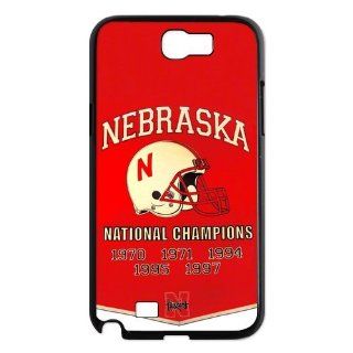 NCAA Nebraska Cornhuskers Champions Banner Cases Cover for Samsung Galaxy Note 2 N7100: Cell Phones & Accessories