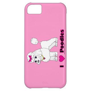 I Love Poodles iPhone 5C Case