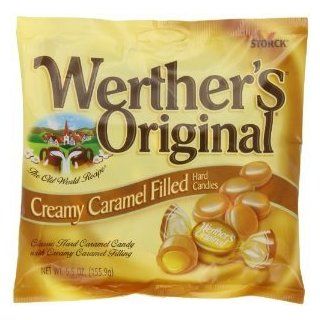 Werther's, Original Creamy Caramel Filled Hard Candies, 5.5oz Bag (Pack of 4)  Grocery & Gourmet Food
