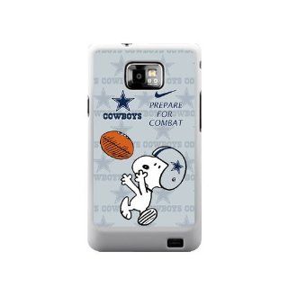 NFL Dallas Cowboys Samsung Galaxy S2 Case Funny Snoopy Nike Logo Prepare For Combat Football Series Slategray Hard Cases Cover at NewOne (Not Fits Sprint and T Mobile): Cell Phones & Accessories