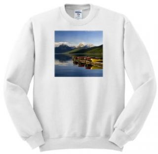 Danita Delimont   Lakes   Lake McDonald, Glacier National Park, Montana   US27 DFR0016   David R. Frazier   Sweatshirts: Novelty Athletic Sweatshirts: Clothing
