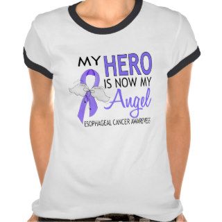 My Hero Is My Angel Esophageal Cancer Tees