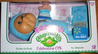 25Th Anniversary Celebration Newborn Cabbage Patch Kids Bald Boy (Names & Eye Colors will vary): Toys & Games