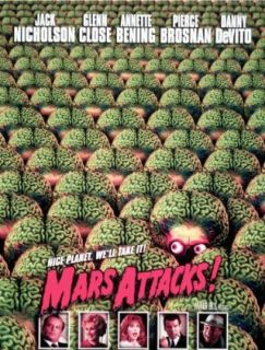 Mars Attacks Jack Nicholson, Glenn Close, Annette Bening, Pierce Brosnan  Instant Video