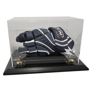 San Jose Sharks Hockey Player Glove Display Case, Black : Sporting Goods : Sports & Outdoors