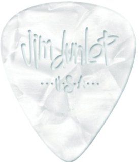 Dunlop 483R04XH White Pearloid Classic Celluloid Extra Heavy Guitar Picks, 72 Pack: Musical Instruments