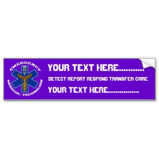 Medical EMT Universal View Notes Important Bumper Sticker