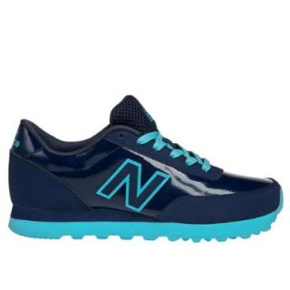 New Balance Women's WL501 Retro Running Shoe,Navy/Blue,7 B US: Shoes