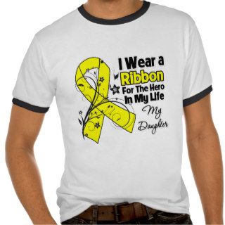 Daughter Hero in My Life Sarcoma Tshirts